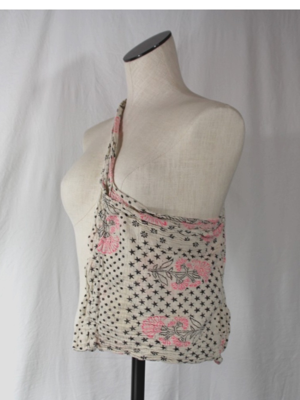 Free People Reusable Gauze Linen Tote Bags Small size